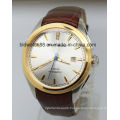 Nice Gold Skeleton Mechanical Watches for Men Square Case